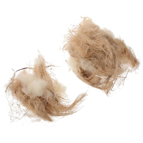 YARNOW 1 Pack Natürliche Vogel Nistmaterial Vogel Nester Bettwäsche Für Vogel Nistplätze Sittich Käfig Liefert von YARNOW