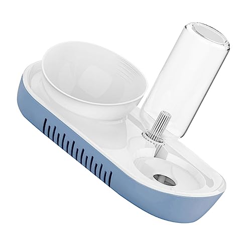 YARNOW 1 Satz Haustiernapf Wasserspender für Hamster Wasserflasche für Geflügel pet Feeder Hunde kotbeutel Futternapf für Haustiere automatischer wasserspender für Katzen Plastik Blue von YARNOW