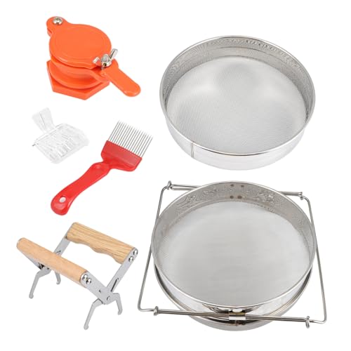 YARNOW Imkerwerkzeuge Aus Mit Filternetz Honigauslass Bienenköniginfänger Milzclip Honiggabel Für Bienenhaltung Bienenzucht YARNOW Imkerwerkzeuge Aus Mit Filternetz Honigauslass Bienenköniginfänger Milzclip Honiggabel Für Bienenhaltung Bienenzucht von YARNOW