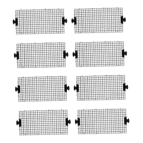 YARNOW 1 Satz Isolationsplatte für Fischbecken Filter Aquarien Fischaquarium automatisch Aquarium Trennwand Fischtank Abtrennung Tankgitterteiler Isolierung des Aquariumbodens PVC Black von YARNOW