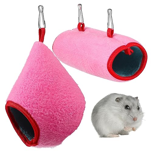 YARNOW 1 Satz Schlafbett Hamster-Hängemattenhaus Kleiner meerschweinchenkäfig Hundehütte drinnen Welpe Hamster käfig Hamster cage Zubehör für Hamsterbetten hängendes Hamsterhaus Baumwolle von YARNOW