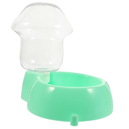 YARNOW 1 Satz Trinkschale Wasserfontäne Futterspender Fressnäpfe für Welpen Wassertrinkgerät Kiste pet Water Bottle pet Water Bowl Wasserhalter Wasserspender für Katzen Plastik Green von YARNOW