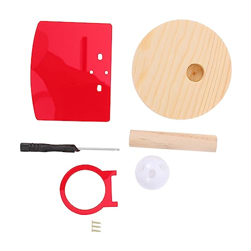 YARNOW Papageien Spielzeug Basketball Spielzeug für Vögel Vogelkäfig Zubehör aus Robustem Holz und Kunststoff für Käfigvögel 1 Satz für Tägliches Training und Spiel YARNOW Papageien Spielzeug Basketball Spielzeug für Vögel Vogelkäfig Zubehör aus Robustem Holz und Kunststoff für Käfigvögel 1 Satz für Tägliches Training und Spiel von YARNOW