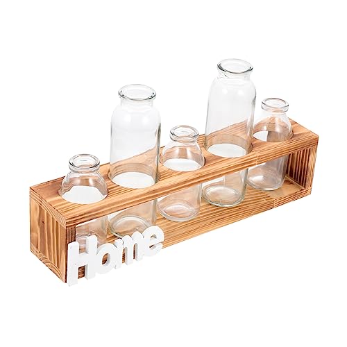 YARNOW 1 Set Hydrokultur Glasflasche Blumenzwiebel Blumentöpfe Für Den Innenbereich Sukkulenten Pflanzgefäße Zimmerpflanzen Retro Dekorationen Vintage Heimdekoration von YARNOW