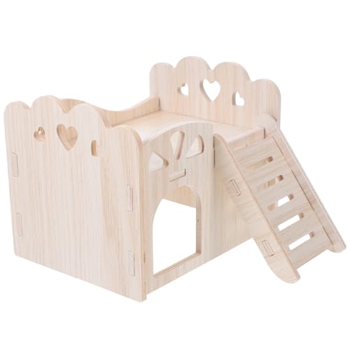 YARNOW 1 Set Igelversteck Eichhörnchen Schlafhaus Holz Hamsterhaus Holzhaus von YARNOW