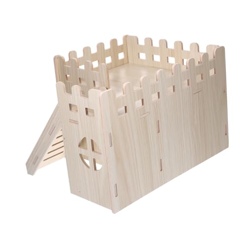 YARNOW Holz Hamster Haus Für Kleine Haustiere Doppel Deck Hideout Mit Kletterleiter Naturmaterial Für Gemütliche Ruheplätze Leicht Zu Reinigen Und Pflegen YARNOW Holz Hamster Haus Für Kleine Haustiere Doppel Deck Hideout Mit Kletterleiter Naturmaterial Für Gemütliche Ruheplätze Leicht Zu Reinigen Und Pflegen von YARNOW