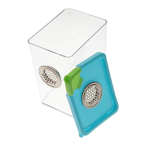 YARNOW 1stück Reptilien Futter Und Zuchtbox Für Kleine Haustiere Atmungsaktiv Mit Belüftungsöffnungen Für Insekten Und Spinnen Design Zufällige Farben YARNOW 1stück Reptilien Futter Und Zuchtbox Für Kleine Haustiere Atmungsaktiv Mit Belüftungsöffnungen Für Insekten Und Spinnen Design Zufällige Farben von YARNOW