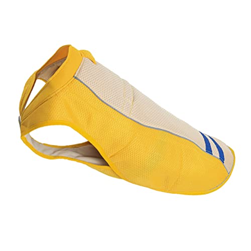 YARNOW Hundeweste Haustier-kühlkleidung Haustier-sonnenschutzweste Bequemer Polyesterstoff YARNOW Hundeweste Haustier-kühlkleidung Haustier-sonnenschutzweste Bequemer Polyesterstoff von YARNOW