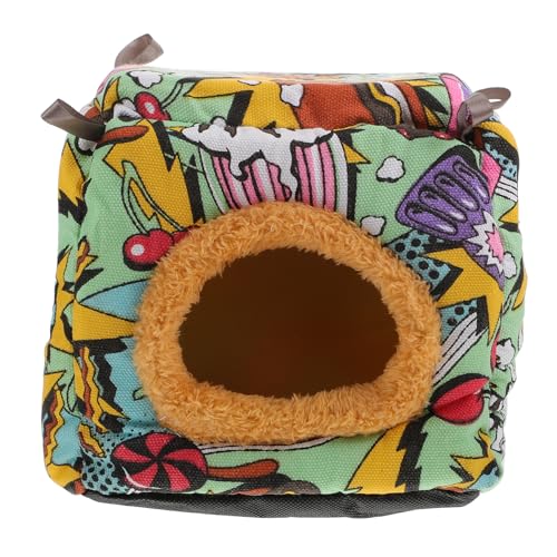 YARNOW 1 Stück kleines Haustiernest Frettchen Tank Heu Tasche Hamsterkäfig groß hamsterbett haustierbett petbett Kleintierbett pet Bed Hamsterschlafnest Haustier warmes PP Baumwolle von YARNOW