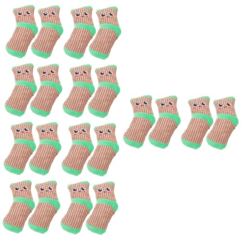 YARNOW 10 Paar Spielzeug gefülltes Faultier Plüschtier Welpe Outdoor-Spielsets Interaction Health Tooth Socken vokalisierende Hundesocke Hunde quietschende Socke Backenzahn Indoor-Hund von YARNOW