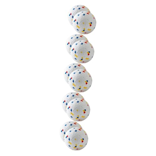 YARNOW 10 STK Hüpfender Ball interaktives Spielzeug Stress Balls Hundebälle klein Sound-Spielzeug für Haustiere Spielzeuge Welpenbälle Spielzeug für Aggressive Kauer beissen Hundeball von YARNOW