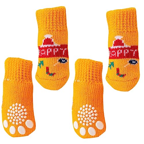 YARNOW 12 STK Haustier socken Tier kostüm tierkostüm Weihnachtshundesocken Weihnachtshaustiersocken Atmungsaktive Welpensocken waschbare Welpensocken Hündchen Zubehör Haustierschuhe Garn von YARNOW