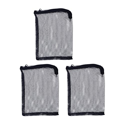 YARNOW 12St Filtersack für Gartenteich Barriere Wassertank Bausatz System Aquarium-Filterbeutel Filterbeutel mit Zugband reißverschluss Filterbeutel aus Nylon Netzfilterbeutel Black von YARNOW