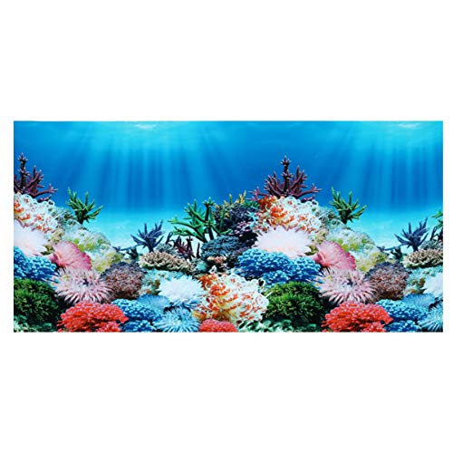 YARNOW 1Stk 3D-Aufkleber Wandtattoos Bausatz Aquarium Fischbecken Schwimmbad Tank wandverkleidung Wand polsterung Meerestiere Dekoration Hintergrundaufkleber Seestück-Aufkleber von YARNOW