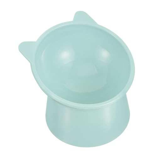 YARNOW 1Stk Geneigter Futternapf Katzennapf angehoben Futternapf für Katzen Wurf pet Water Bowl pet Supplies katzenfutter Futtermittel für Haustiere Futterspender für Katzen Plastik Green von YARNOW