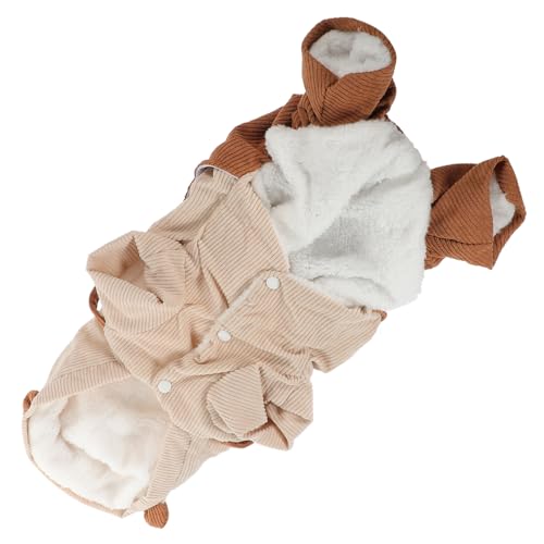 YARNOW 1Stk Haustierkleidung hundepullover hundepulli Sweater für Hunde Haustierbekleidung Winterjacke für Hunde Weihnachtskostüm für Hunde Kleider Herbst und Winter zweibeinige Kleidung von YARNOW