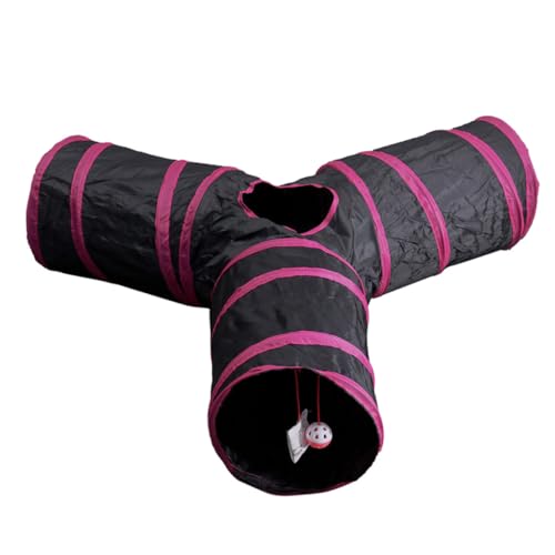 YARNOW 1Stk Spieltunnel für Haustiere Katzentunnel Katzenrohr Katzen-Spiraltunnel- katzenspielzeug Tunnel Katzen Spieltunnel Pet-Tube- Katze spielt Tunnel Polyester von YARNOW