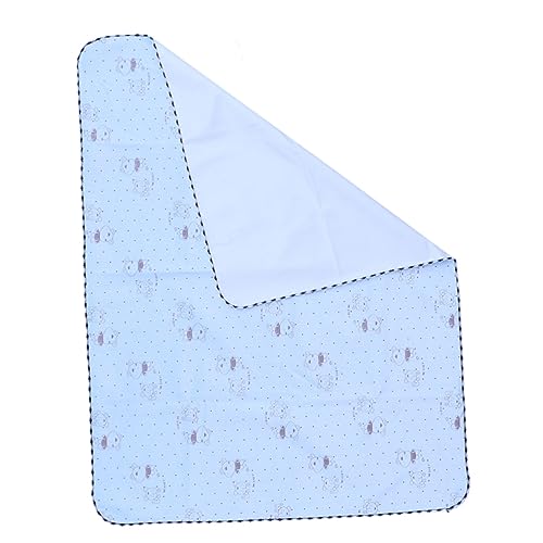 YARNOW 1Stk wasserdichte Wickelunterlage für Haustiere (blau) matratzenschutz Umweltfreundliche Urinmatte Hundepipipads extra groß Isolierplatten Pet Pee Pads Polster fürs Bett Hündchen von YARNOW