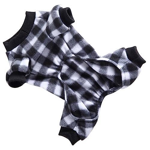 YARNOW 1stk Kleidung Für Haustierhunde Winterkleidung Für Hunde Hündchen Hundewindeln Hundepflege Hundebekleidung Hundekostüme Perro Welpenpullover XXS Hundekleid Pyjamas Polyester von YARNOW