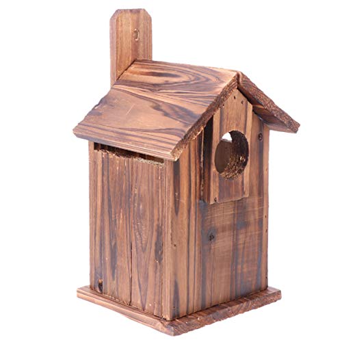 YARNOW 1stk Vogelnest Aus Holz Futterspender Draußen Zubehör Für Vögel Im Freien Outdoor- Vogelhäuschen Im Freien Vogelsamen Liner Papageienkäfig Vogelhaus Bausatz Taube Pole Coffee YARNOW 1stk Vogelnest Aus Holz Futterspender Draußen Zubehör Für Vögel Im Freien Outdoor- Vogelhäuschen Im Freien Vogelsamen Liner Papageienkäfig Vogelhaus Bausatz Taube Pole Coffee von YARNOW