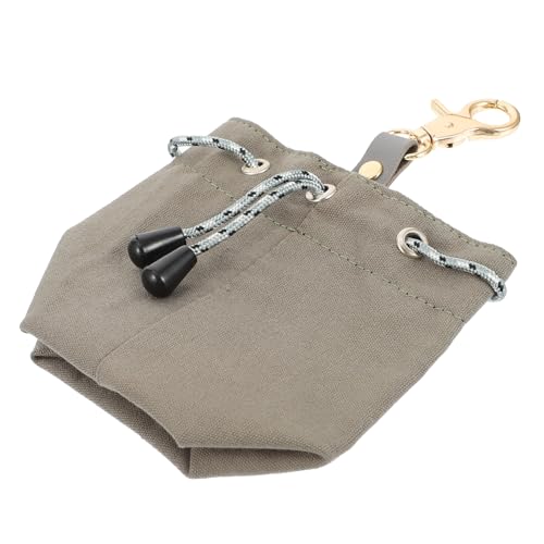 YARNOW 2 STK Leckerli-Tasche Für Haustiere Leckerlibeutel Für Haustiere Tasche Mit Großem Fassungsvermögen Outdoor-hundefutterbeutel Hundefutter Welpe Reisen Snack Mit Haken Filzstoff von YARNOW