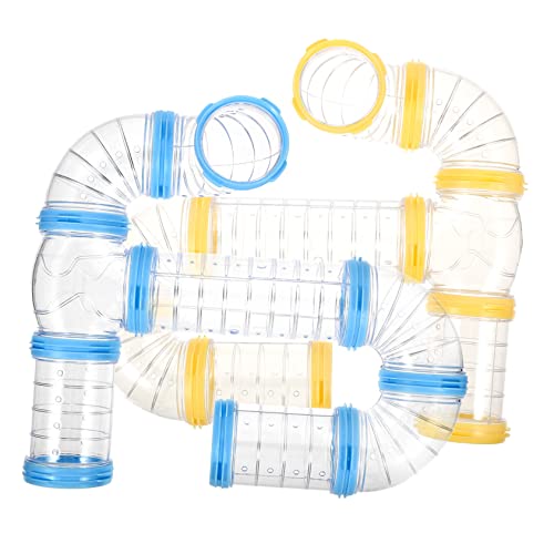 YARNOW 2 Sets Hamster Röhren Set Kleine Tiere Röhrenspielzeug DIY Hamster Klarschlauch Werkzeug Hamster Klarschlauch Haustierkäfig Zubehör Hamster Röhren Hamster Tunnel von YARNOW