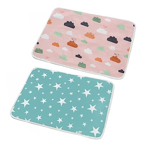 YARNOW 2stücke Wiederverwendbare Guinea Pig Cage Liners Super Absorbierende Pee Pads Für Meerschweinchen Chinchillas Und Andere Kleintiere Mit Sternen Und Wolken Und Atmungsaktiv YARNOW 2stücke Wiederverwendbare Guinea Pig Cage Liners Super Absorbierende Pee Pads Für Meerschweinchen Chinchillas Und Andere Kleintiere Mit Sternen Und Wolken Und Atmungsaktiv von YARNOW