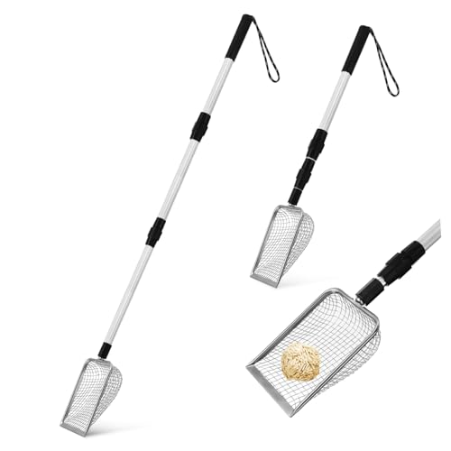 YARNOW 2 Pcs Katzenstreu Schaufel Griff Katzenstreu Zubehör Feine Klumpen Scooper von YARNOW