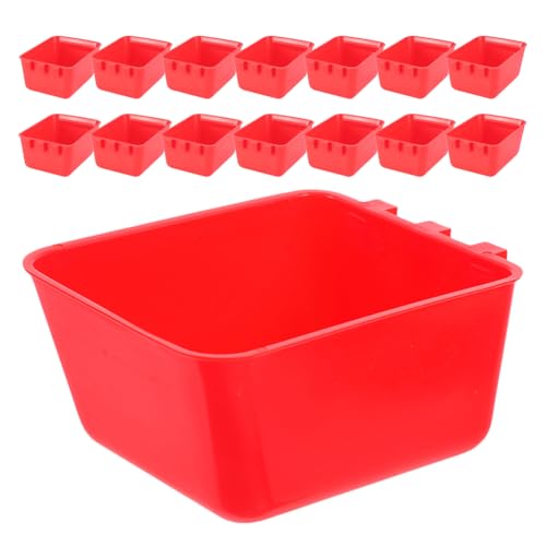 YARNOW 20 Stück Vogelnäpfe, Käfig-Futterspender, Wasserspender, Schüssel, Kunststoff-Futternapf für Sittiche, Wildhühner, Nymphensittiche, Unzertrennliche, Aras, Finken, Tauben, Geflügel, YARNOW 20 Stück Vogelnäpfe, Käfig-Futterspender, Wasserspender, Schüssel, Kunststoff-Futternapf für Sittiche, Wildhühner, Nymphensittiche, Unzertrennliche, Aras, Finken, Tauben, Geflügel, von YARNOW