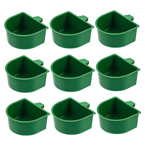 YARNOW 20pcs Vogel Käfig Box Keine Vogel Schüssel Feeder Schüssel Große Kapazität Für Papageien Hamster Design von YARNOW