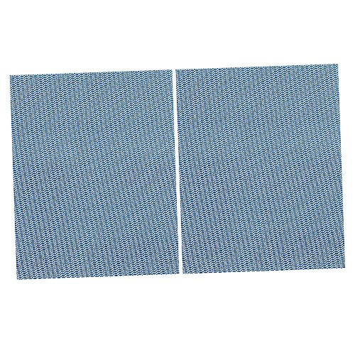 YARNOW 2Pcs Filterwatte für Aquarien mehrwegfilter aquaristik zubehör Sponge Filter Wiederverwendbarer Filter Aquarium außen Sachen waschbecken Schwamm reinigen Filterzubehör 6d Baumwolle von YARNOW