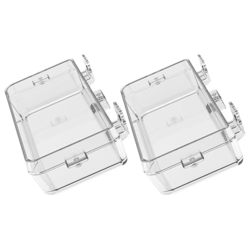 YARNOW 2stücke Reptilien Futterschalen Mit Saugnapf Transparente Futter Und Wasserschalen Für Eidechsen Geckos Und Andere Haustiere Leicht Zu Reinigen Und Für Terrarien YARNOW 2stücke Reptilien Futterschalen Mit Saugnapf Transparente Futter Und Wasserschalen Für Eidechsen Geckos Und Andere Haustiere Leicht Zu Reinigen Und Für Terrarien von YARNOW