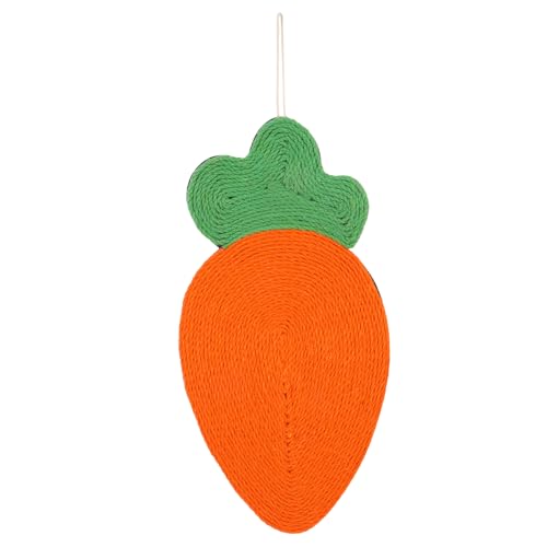 YARNOW 2St Katze kratzmatte Flache Kratzmatte Kätzchen Kratzbaum Krallenauflage für Katzen katzenkratzmatte kratzmatte für Katzen Sisal-Kratzunterlage rutschfeste Katzenunterlage Orange von YARNOW