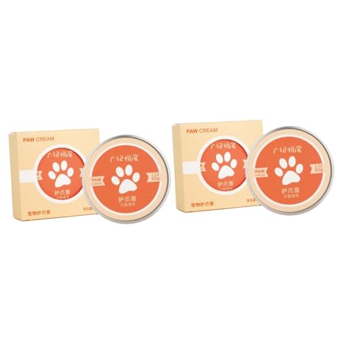 YARNOW 2St Pfotencreme für Haustiere pfotenpflege pawlies pfotenbalsam Pet paw Balm feuchtigkeitscreme für hundefüße Feuchtigkeitscreme für Katzenfüße von Haustieren für Hunde von YARNOW