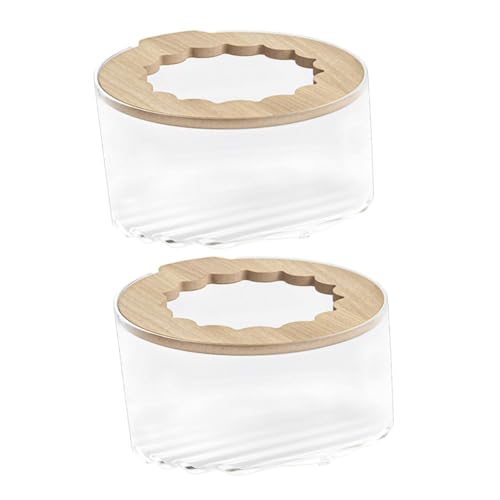 YARNOW 2st Kleine Hamster Wanne Badewannen Aus Rattensand Badewanne Für Haustiere Badewannenhalter Für Meerschweinchen Haustierwanne Hamstersand Blumen Kleiner Hamster Als Material Holz von YARNOW