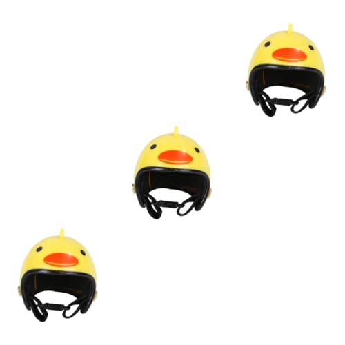 YARNOW 3stücke Hühnerhelm Für Kleine Haustiere Einstellbare Sicherheitskopfbedeckung Für Vögel Enten Und Geflügel Komfortabler Und Schützender Helm Gelb YARNOW 3stücke Hühnerhelm Für Kleine Haustiere Einstellbare Sicherheitskopfbedeckung Für Vögel Enten Und Geflügel Komfortabler Und Schützender Helm Gelb von YARNOW