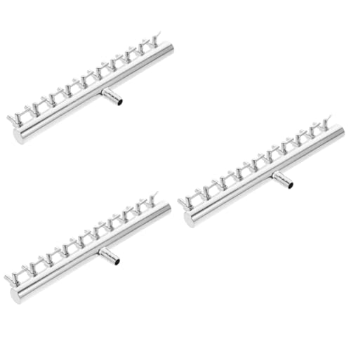 YARNOW 3 Stück 10 8 Splitter Luftpumpensteuerung Luftverteiler für Aquarien angelrolle Hebelwirkung Sauerstoffschlauchverteiler Luftpumpenhebel aus Edelstahl Ventil shunt von YARNOW
