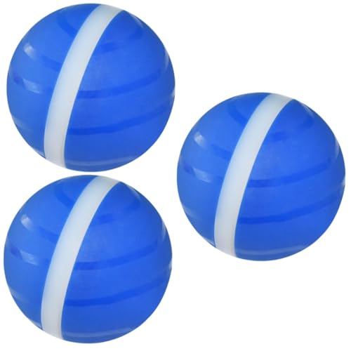 YARNOW Leuchtball Katze 3 Stück Haustier Spielzeugball Haustier Spielball Haustier Spielspielzeug Blinkender Ball Spielzeug Katze Haustier Blinkende Bälle Katzen Böses Spielzeug von YARNOW