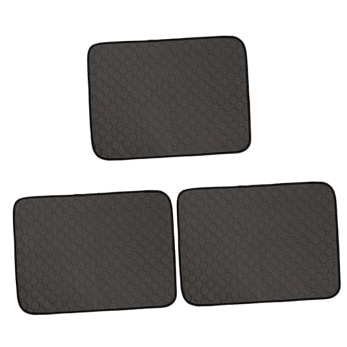 YARNOW 3 STK saugfähige unterlage Absorbent mat saugfähige abtropfmatte Tier-Urin-Matte trainingspads für Hunde aufsaugende Matte rutschfest Urin-Pad Matratze Hund PIPI Pad Teppich von YARNOW