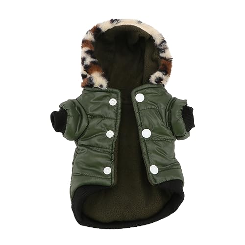 YARNOW 3 Stück Welpen Kapuzenpullover Haustier Kapuzenpullover Welpenkleidung Hundejacke Haustierkleidung Haustier Overall Hundeweste Haustierzubehör Wintergeschenke von YARNOW