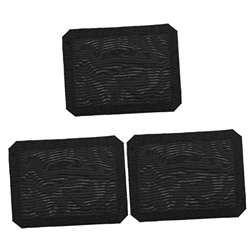 YARNOW 3St Haustier Bett Mesh Hundekorb Zwinger Hundebetten selbstwärmendes hundebett ausgeschlafen mach kaputt waschbares hundebett Haustier-Hängematte für den Innenbereich Netz Black von YARNOW