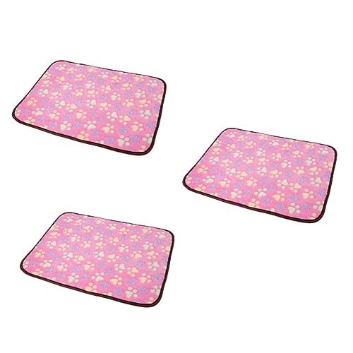 YARNOW 3 Stücke Haustier Matte Kühl Matte Für Hunde Dual-Sided Pet Matratze Pad Matte Für Hunde Katzen von YARNOW