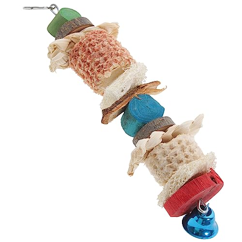 YARNOW 3 Stücke Papageienkäfig Zubehör Holz Vogel Kauen Spielzeug Sicher Spaß Für Papageien Und Vögel YARNOW 3 Stücke Papageienkäfig Zubehör Holz Vogel Kauen Spielzeug Sicher Spaß Für Papageien Und Vögel von YARNOW