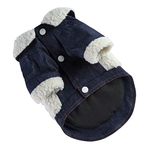 YARNOW 3st Kleidung Für Haustiere Winterjacken Für Hunde Hund Wintermantel Hundemäntel Für Kaltes Wetter Pelzige Jacke Warmes Winterhundeoutfit Welpe Polyester Hundemantel Haustier Hund von YARNOW