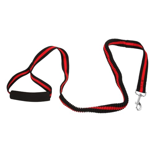 YARNOW 3St Hundeleine Bunjee-Schnüre Haustier Bungee-Cord-Zubehör für Hunde Gürtel Leinen Discovery Found Trainingsleine für Hunde Bungee-Leine für Hunde elastisch Hundes ch Leine rot von YARNOW