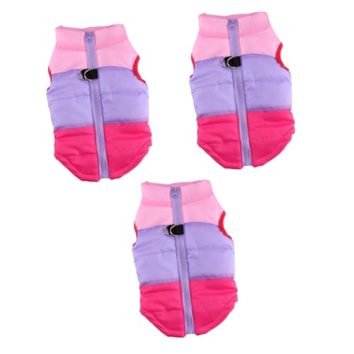 YARNOW 3st Warmer Haustiermantel Kleidung Für Haustiere Hasenpfoten-Pads Kleidung Für Haustierhunde Hochzeitsstrumpfband Haustierkleidung Hundedecke Mantel Kleider Violett Jacke Tarnung von YARNOW