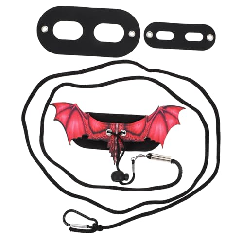 YARNOW 4sätze Lizard Traction Rope Für Reptilien Verstellbares Geschirr Und Bequemes Und Leichtes Outdoor-zubehör Für Eidechsen Geckos Und Hamster Rot YARNOW 4sätze Lizard Traction Rope Für Reptilien Verstellbares Geschirr Und Bequemes Und Leichtes Outdoor-zubehör Für Eidechsen Geckos Und Hamster Rot von YARNOW