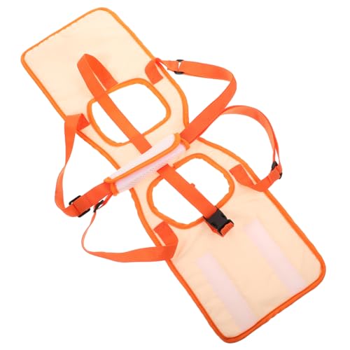 YARNOW 4 Stück Beinunterstützungsgürtel für Haustiere ez Walk Geschirr Schutzgeschirr für Hunde Hündchen hundekäfig Dog cage Hundeband Erholungsschlinge für Haustiere Oxford-Stoff Orange von YARNOW