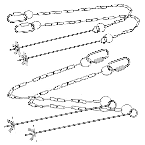 YARNOW Edelstahl Hühnerfutter Feeder Kette Huhn Spielzeug Gemüse Spieß Für YARNOW Edelstahl Hühnerfutter Feeder Kette Huhn Spielzeug Gemüse Spieß Für von YARNOW
