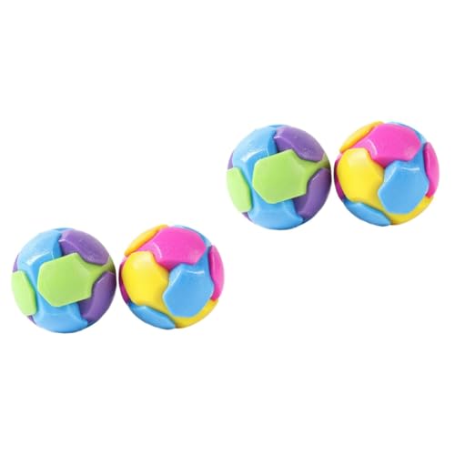 YARNOW 4 Stück Backenzaun-Ball für Haustiere Hunde spielsachen für große Hunde kauspielzeug welpe Bälle für Hunde Beißspielzeug für Welpen Spielzeuge Spielzeug für Haustiere Kauball Corgi von YARNOW